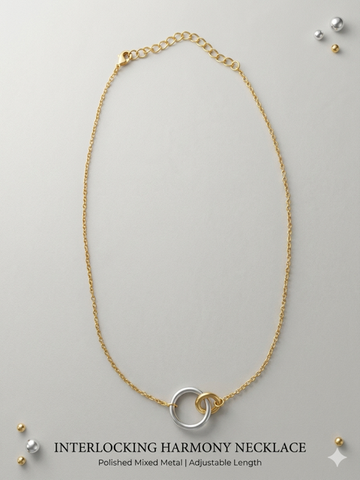 Interlocking harmony necklace