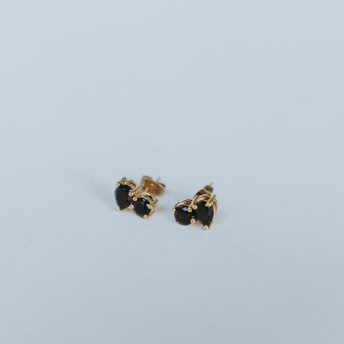 Petite Stud Black Onyx