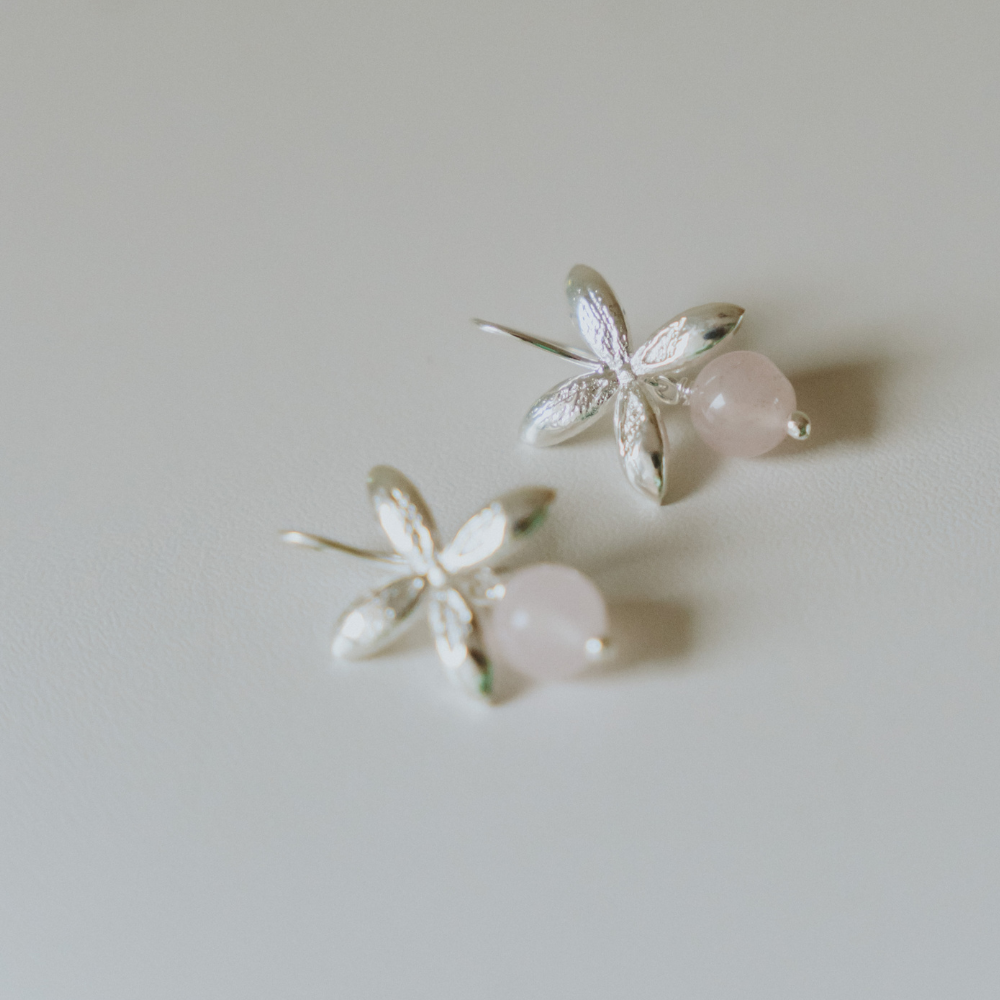 Petal Drops - Light Pink Quartz