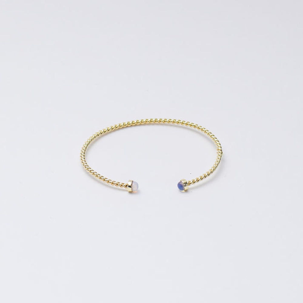 Lulu cuff - White Opal