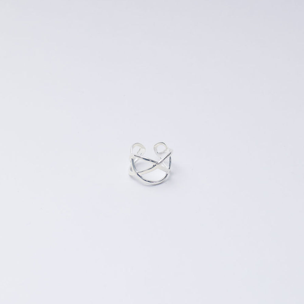 Cage Ring - Sterling Silver